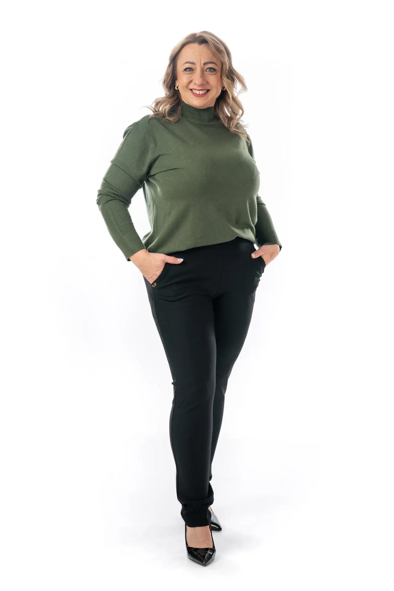 Kalhotové legíny POE