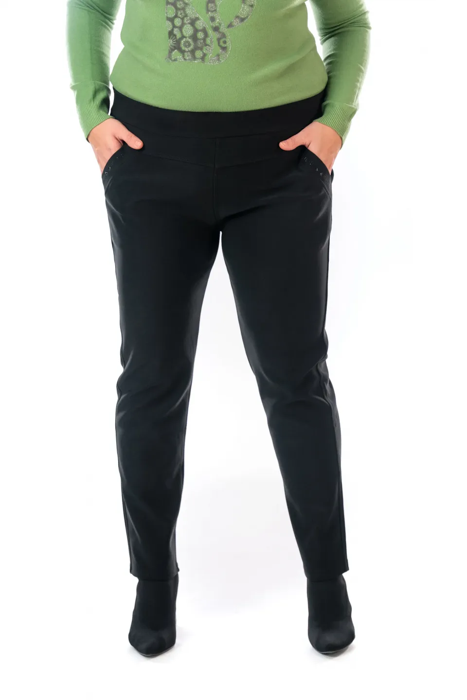 Kalhotové legíny TRISHA