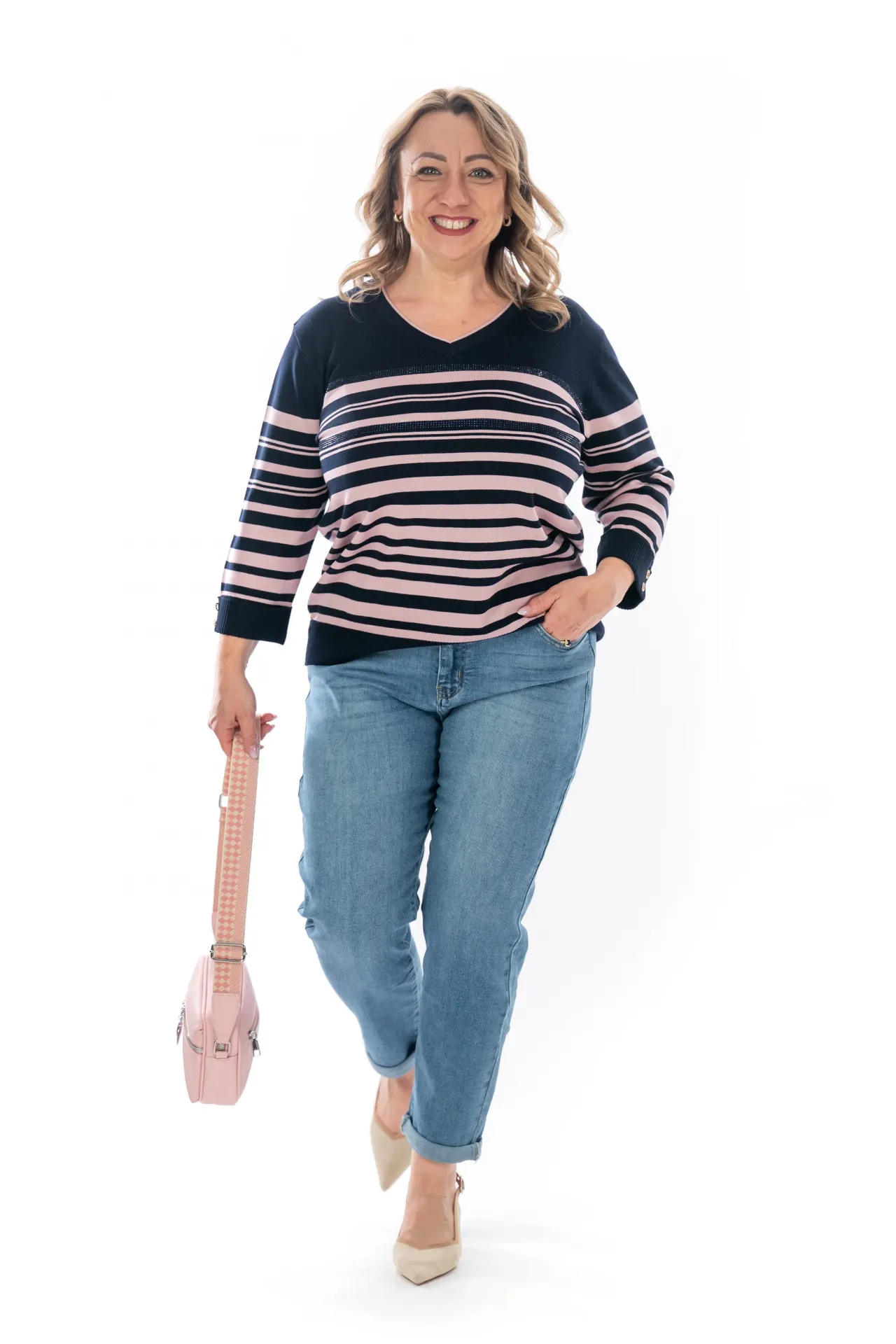 Dámský svetřík STRIPE