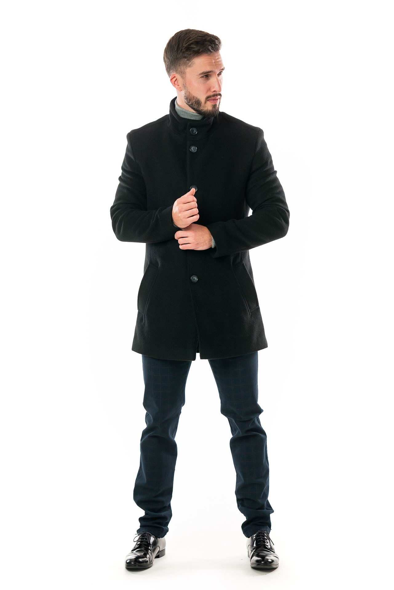 Pánský kabát LEVIS černý